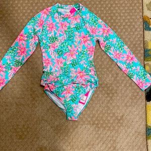 Lilly Pulitzer girls Sz 14 swim suit